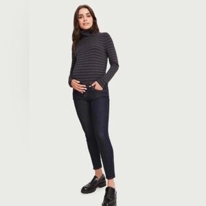 Hatch Slim Darkwash Maternity Jeans, Size 27